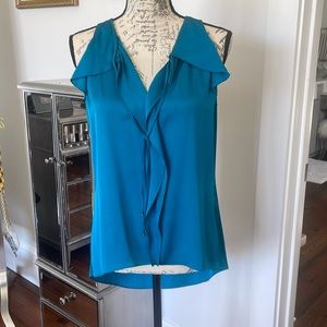 Sleeveless silk Elie Tahari blouse size small
